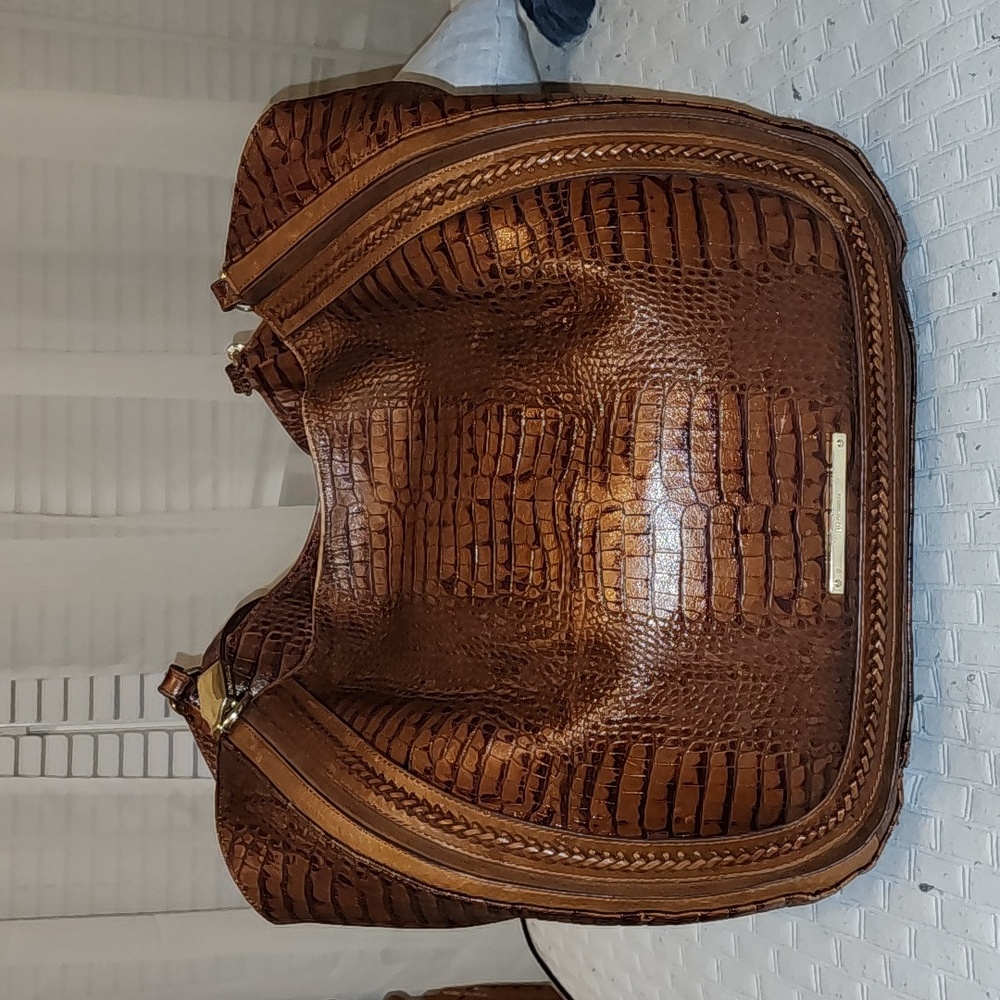 Brahmin leather bag, GUC.